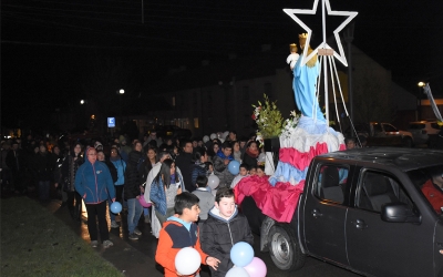 La familia salesiana de Puerto Natales celebró a María Auxiliadora