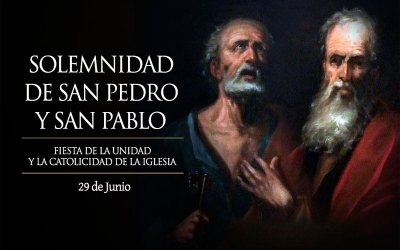 La Solemnidad de San Pedro y San Pablo
