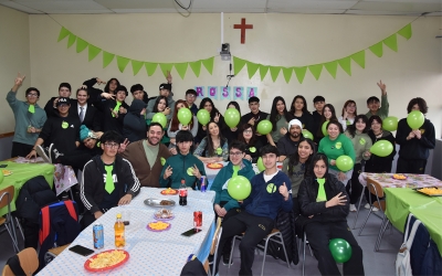 Con gran entusiamo, el LSMF celebró el 208 aniversario del natalicio de San Juan Don Bosco