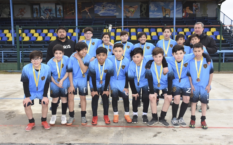 LSMF campeón comunal de futbol sub 13 de los Juegos Escolares 2019
