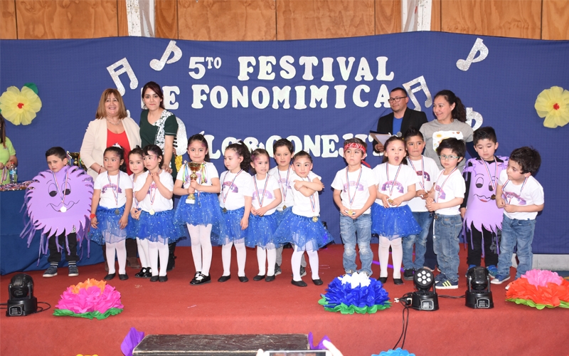 LSMF en 5° Festival de Fonomimica Jardín Los Conejitos