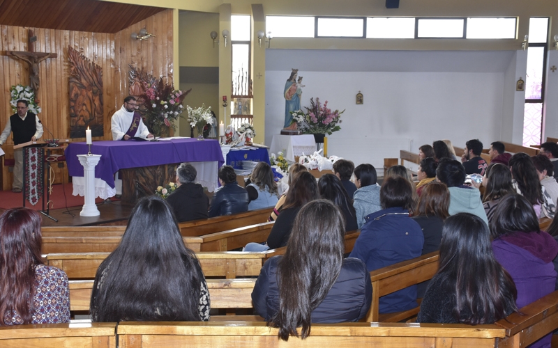 Comunidad Educativo Pastoral celebró liturgia de Navidad