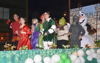 Carnaval Salesiano llenó de alegría a la comunidad natalina