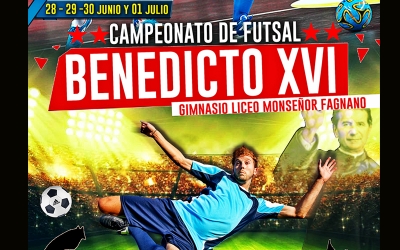 Este fin de semana se juega el Campeonato de Futsal &quot;Benedicto XVI&quot;