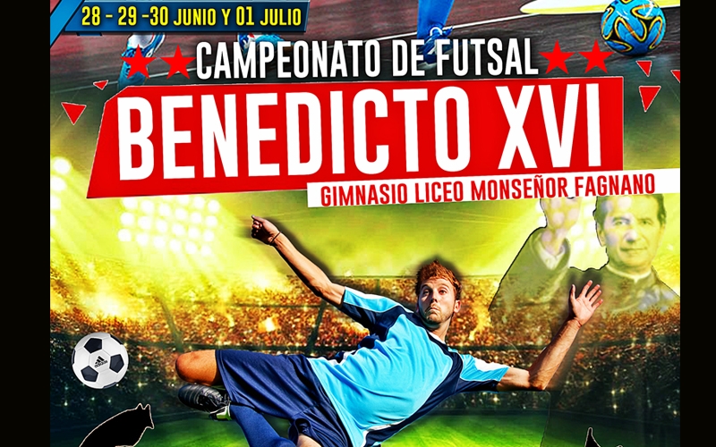 Este fin de semana se juega el Campeonato de Futsal &quot;Benedicto XVI&quot;