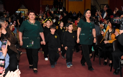 Kinder García y Allende celebraron Ceremonia de Transición
