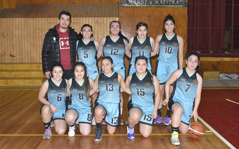 Basquetbol Sub 17 damas del LSMF se encuentra disputando la etapa pre-comunal de los JJ.EE 2019