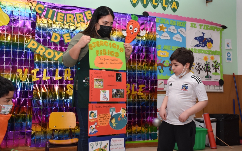 Kinder Osorio y Kinder Villa realizaron cierre de Proyecto de Aula