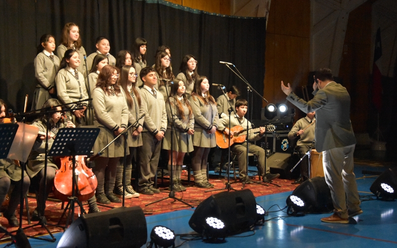 Destacada actuación del LSMF en la 2° Muestra Folclórica: Un tributo musical a la Patagonia