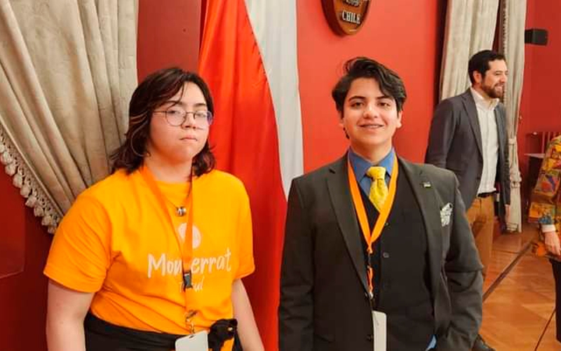 Estudiante Monserrat Tacul E. representó a Magallanes en el Consejo Consultivo Nacional de NNA