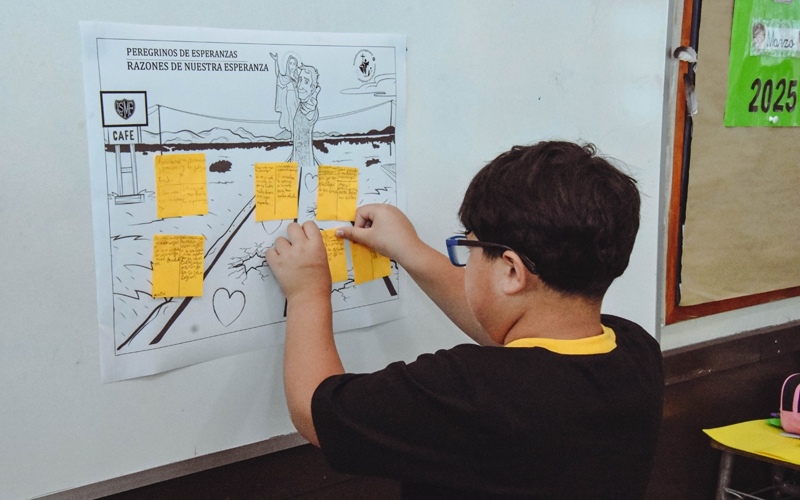 Estudiantes participaron de actividad en torno al Aguinaldo 2025