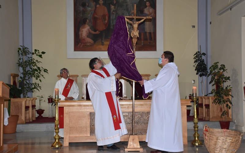 Se realizó Vía Crucis en Parroquia María Auxiliadora