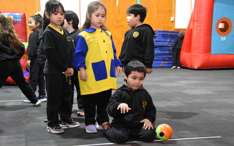 Con gran alegría, Educación Parvularia celebró el "Día del Juego"