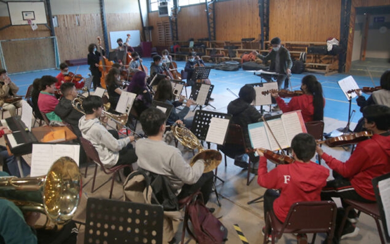 Con 4 miembros del LSMF, inició sus ensayos la renovada Orquesta Sinfónica Juvenil Regional