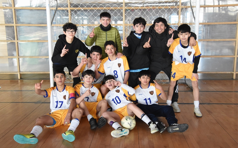 Equipo de Futsal Sub 14 del LSMF se convirtió en campeón comunal de los JDE