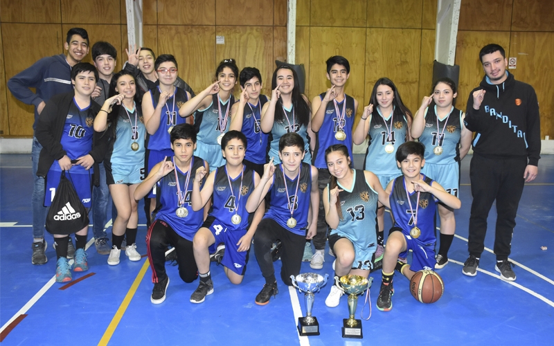 Básquetbol del LSMF destacó en IV torneo del Colegio Natales