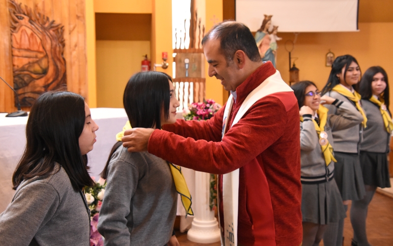 Jóvenes participaron de emotiva ceremonia de Infancia y Adolescencia Misionera